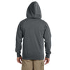 Econscious Men's Charcoal Organic/Recycled Full-Zip Hoodie