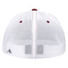 Pacific Headwear Maroon/White/Maroon Premium M2 Performance Trucker FlexFit Cap