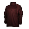 BAW Men's Maroon Fleece Quarter Zip