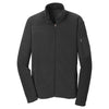 Port Authority Men's Black/Black Summit Fleece Full-Zip Jacket