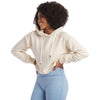 Feat Women's Oatmilk BlanketBlend Crop Hoodie