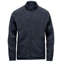 Stormtech Men's Navy Heather Avalante Full Zip Fleece Jacket