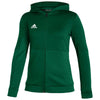 adidas Women's Team Dark Green/White Team Issue Full Zip Jacket