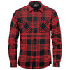 Stormtech Men's Red/Black Santa Fe Long Sleeve Shirt