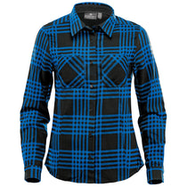 Stormtech Women's Blue/ Black Santa Fe Long Sleeve Shirt