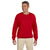 Gildan Unisex Cherry Red Heavy Blend 50/50 Fleece Crew