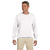 Gildan Unisex White Heavy Blend 50/50 Fleece Crew