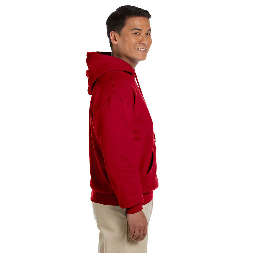 Gildan Unisex Cherry Red Heavy Blend 50/50 Hoodie