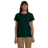 Gildan Women's Forest Green Ultra Cotton 6 oz. T-Shirt