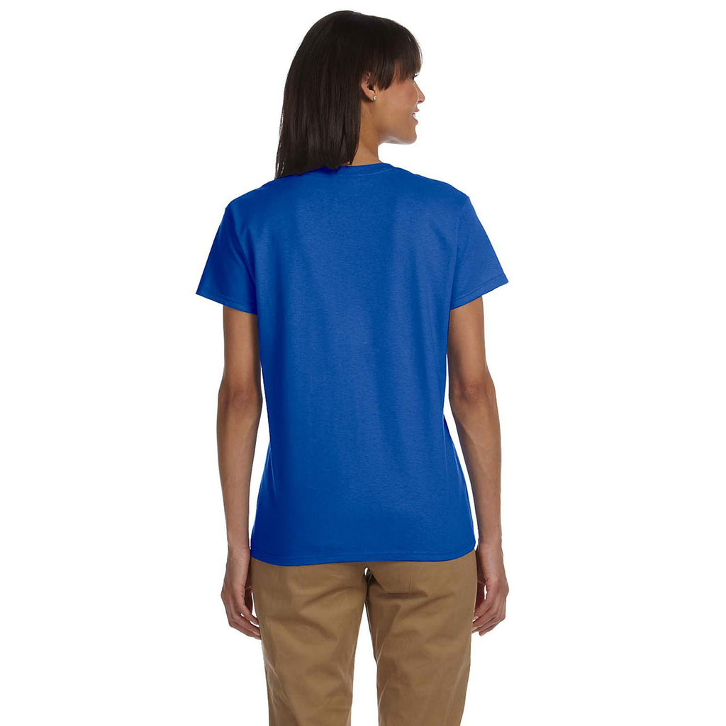 Gildan Women's Royal Ultra Cotton 6 oz. T-Shirt