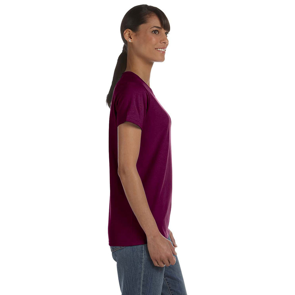 Gildan Women's Maroon 5.3 oz. T-Shirt