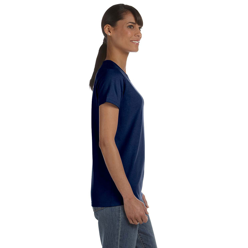 Gildan Women's Navy 5.3 oz. T-Shirt