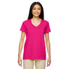 Gildan Women's Heliconia 5.3 oz. V-Neck T-Shirt