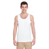 Gildan Men's White Heavy Cotton 5.3 oz. Tank