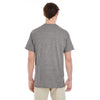 Gildan Men's Graphite Heather Heavy Cotton 5.3 oz. Pocket T-Shirt