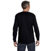 Gildan Men's Black 5.3 oz. Long Sleeve T-Shirt