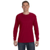 Gildan Men's Cardinal Red 5.3 oz. Long Sleeve T-Shirt