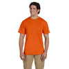 Gildan Unisex Orange 5.5 oz. 50/50 Pocket T-Shirt