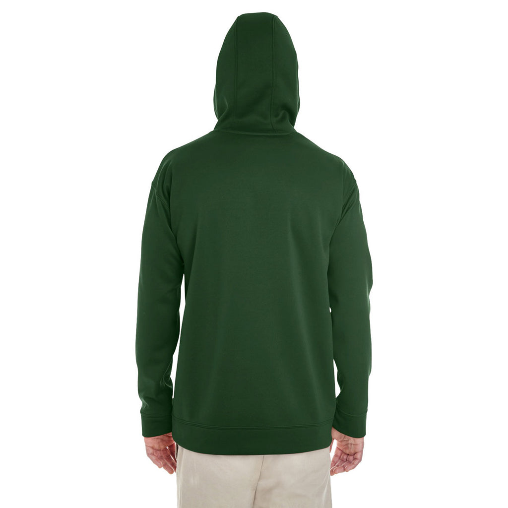 Gildan Men's Sport Dark Green Performance 7 oz. Tech Hooded Sweatshirt