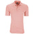 Greg Norman Men's Peach Protek Micro Stripe Polo