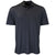 Greg Norman Men's Black Micro Pique Spinner Print Polo