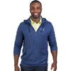 Greg Norman Men's Navy/Heather Lab 1/4 Zip Hoodie