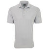 Greg Norman Men's Grey Freedom Polo