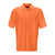 Greg Norman Men's Orange Play Dry Performance Mesh Polo