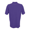 Greg Norman Men's Purple Play Dry Performance Mesh Polo