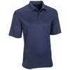 Greg Norman Men's Navy Microlux Cart Print Polo