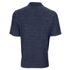 Greg Norman Men's Navy Heather Play Dry Solid Polo