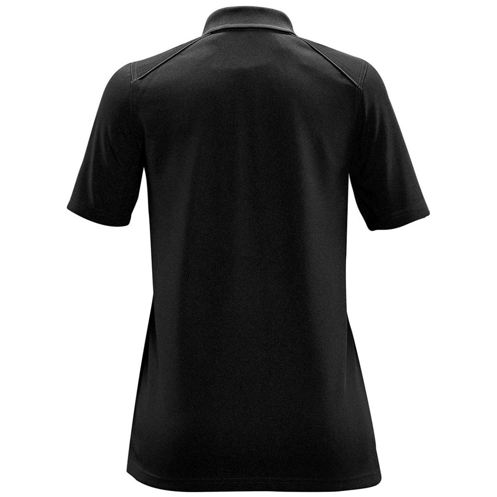 Stormtech Women's Black/Dolphin Endurance HD Polo