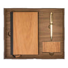 Woodchuck USA Mahogany Wood Executive Gift Set