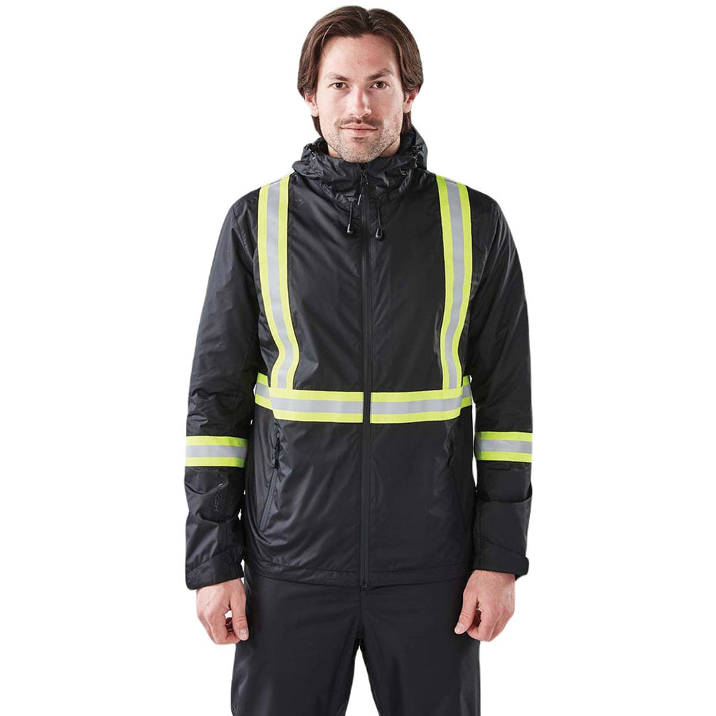 Stormtech Men's Black Olympia Reflective Shell