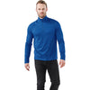 Stormtech Men's Classic Blue Heather Milano Quarter Zip Pullover