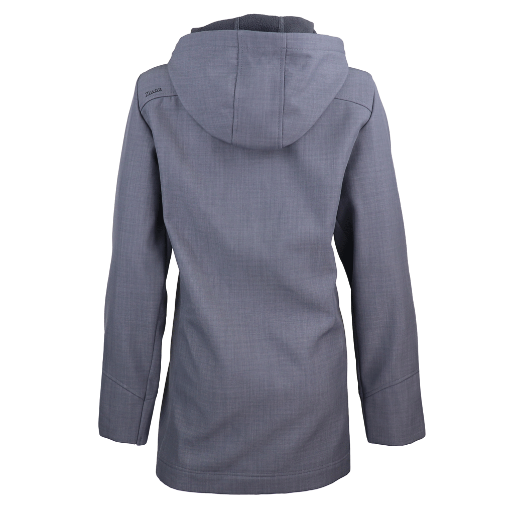 Zusa Women's Grey Cross-Hatch Wanderlust Traveler Jacket