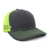 Zusa 3 Day High Vis/Charcoal Open Road Trucker Cap