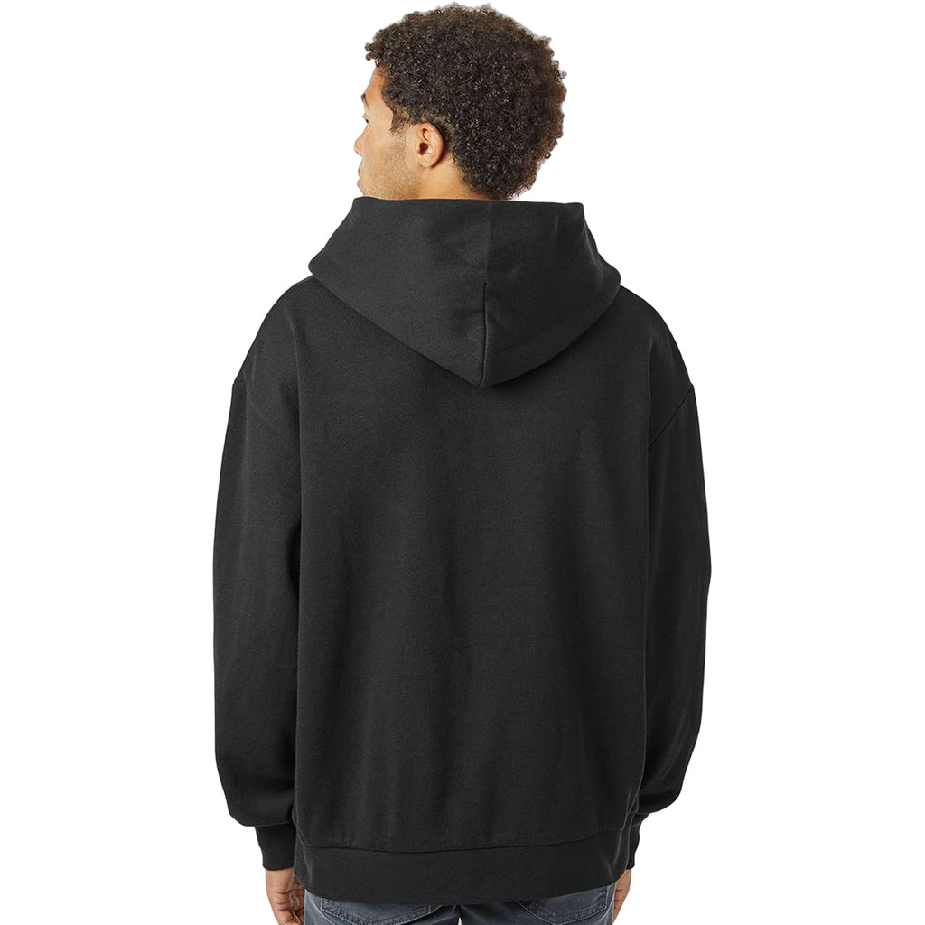 Independent Trading Co. Men's Black Avenue Pullover Hooded Sweatshirt