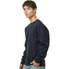 Independent Trading Co. Men's Navy Heavyweight Crewneck Sweatshirt