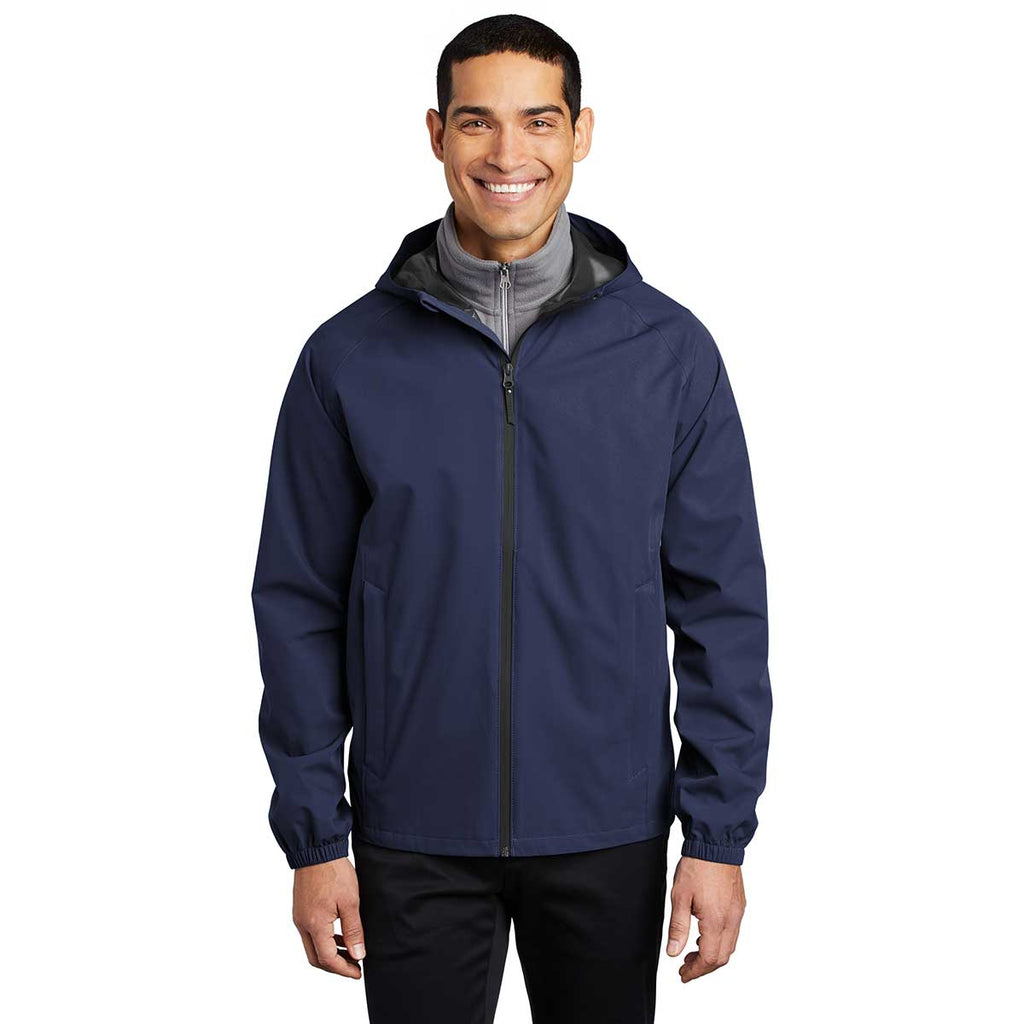 Port Authority Men's True Navy Essential Rain Jacket