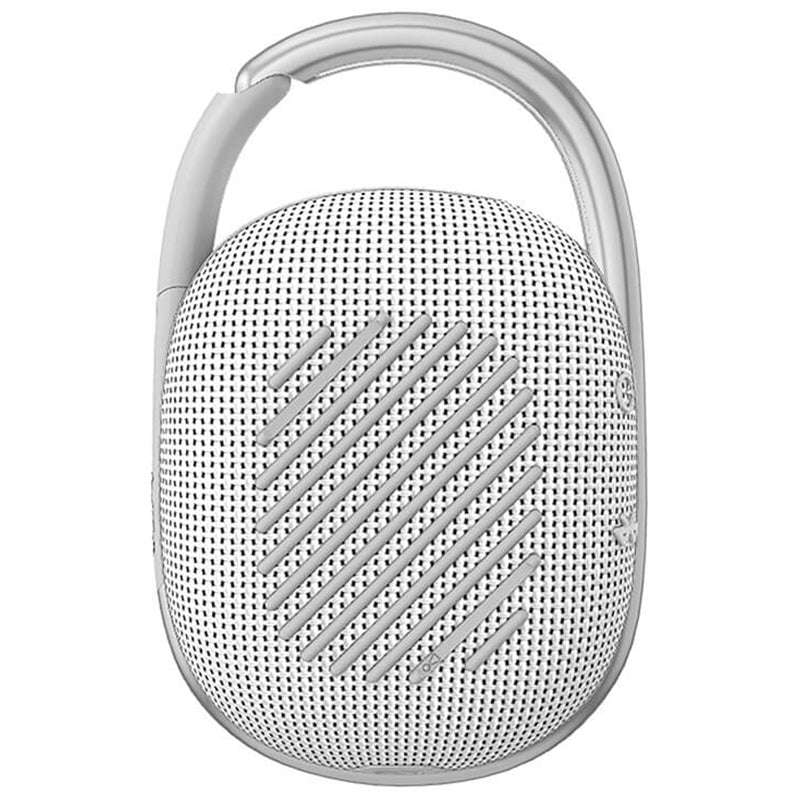 JBL White Clip 4 Ultra-Portable Waterproof Speaker