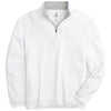 Johnnie-O Men's White Diaz Performance 1/4 Zip Pullover