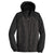 Sport-Tek Men's Black Heather/Black Heather Colorblock Raglan Hooded Wind Jacket