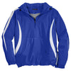 Sport-Tek Men's True Royal/White Colorblock Raglan Anorak