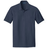 Port Authority Men's River Blue Navy Core Classic Pique Pocket Polo