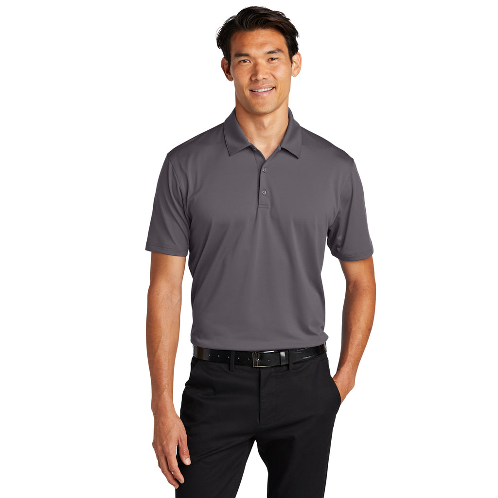 Port Authority Men's Graphite Performance Staff Polo