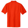 Port Authority Men's Orange Extended Size Silk Touch Polo