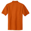 Port Authority Men's Texas Orange Extended Size Silk Touch Polo