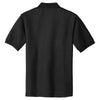 Port Authority Men's Black Silk Touch Polo