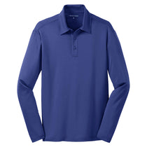 Port Authority Men's Royal Silk Touch Performance Long Sleeve Polo